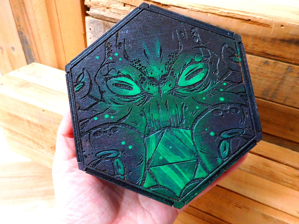 Dice Tray - Cthulhu Swamp