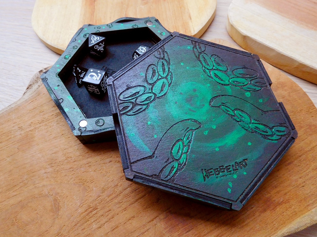 Dice Tray - Cthulhu Swamp