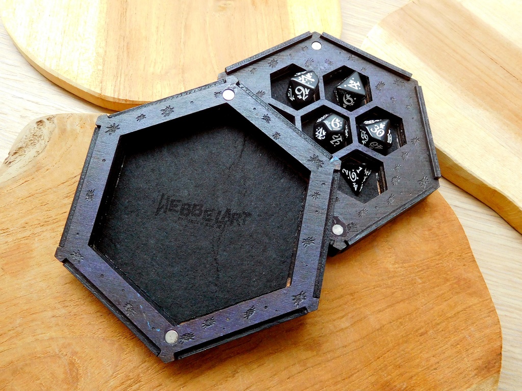 Dice Tray - Shadow Spider