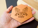 Wooden Coaster - Bat