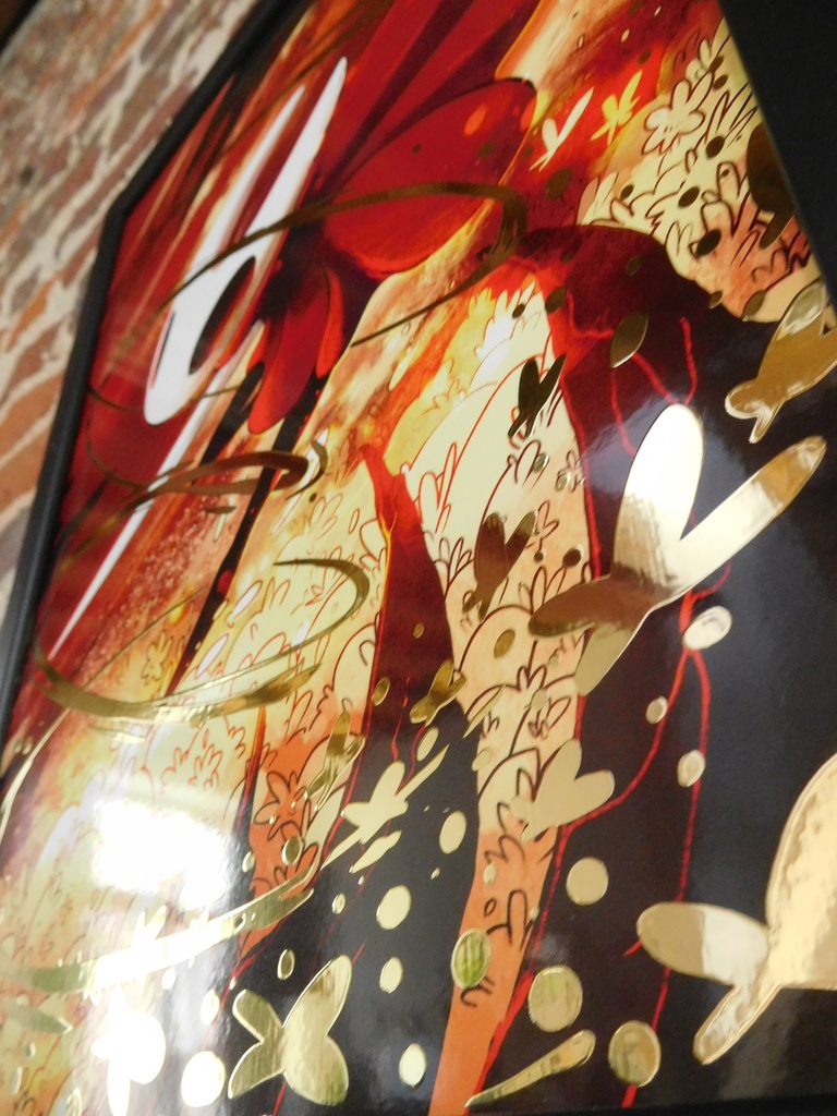 Silksong Print - Gold Foil Print - Numbered and Limited edition 