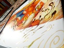 Pokemon Charizard- Gold Foil Print - Numbered and Limited edition