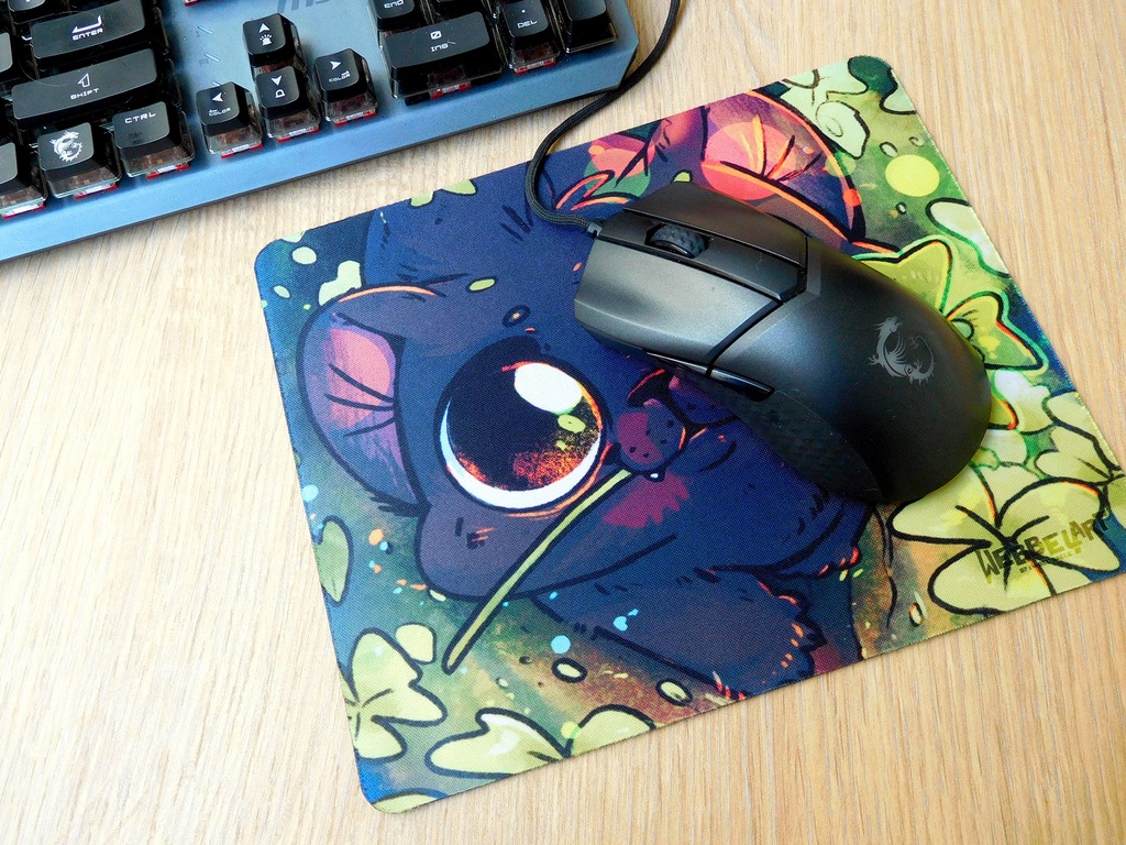 Lucky Kitty | mouse pad | Webbelart