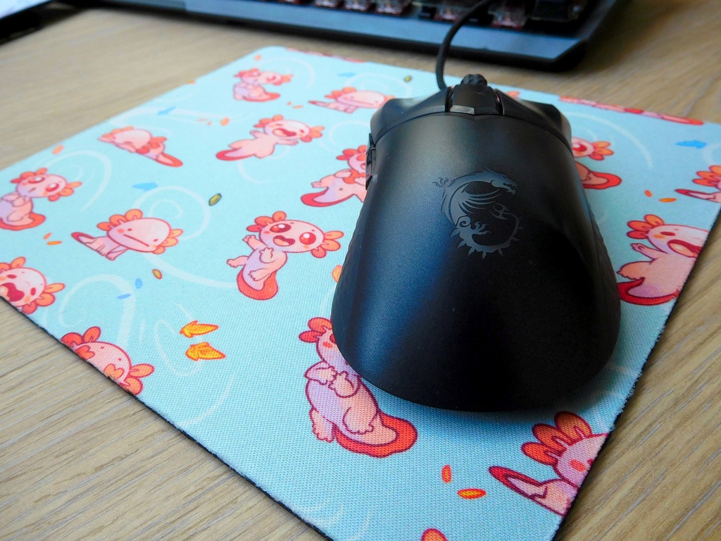 Axolotl - mouse pad