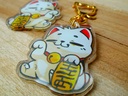 Maneki neko - Acrylic keychain