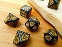Dice Set - Demon Cat
