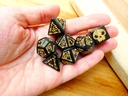 Dice Set - Skully Bone