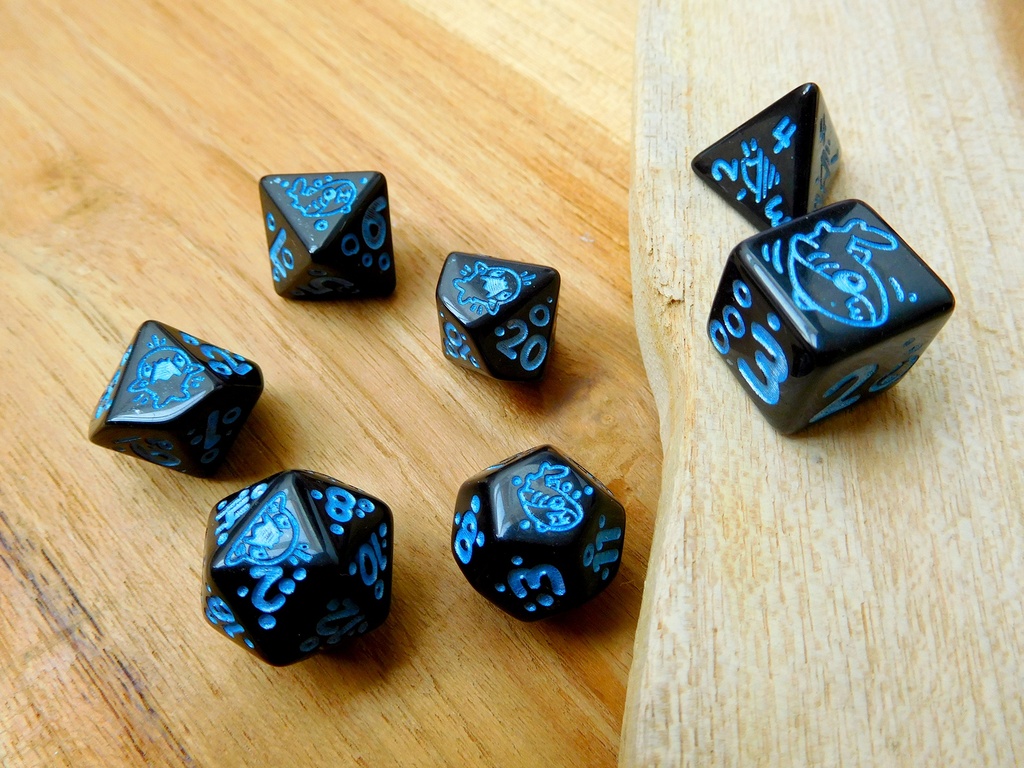 Dice Set - Shark
