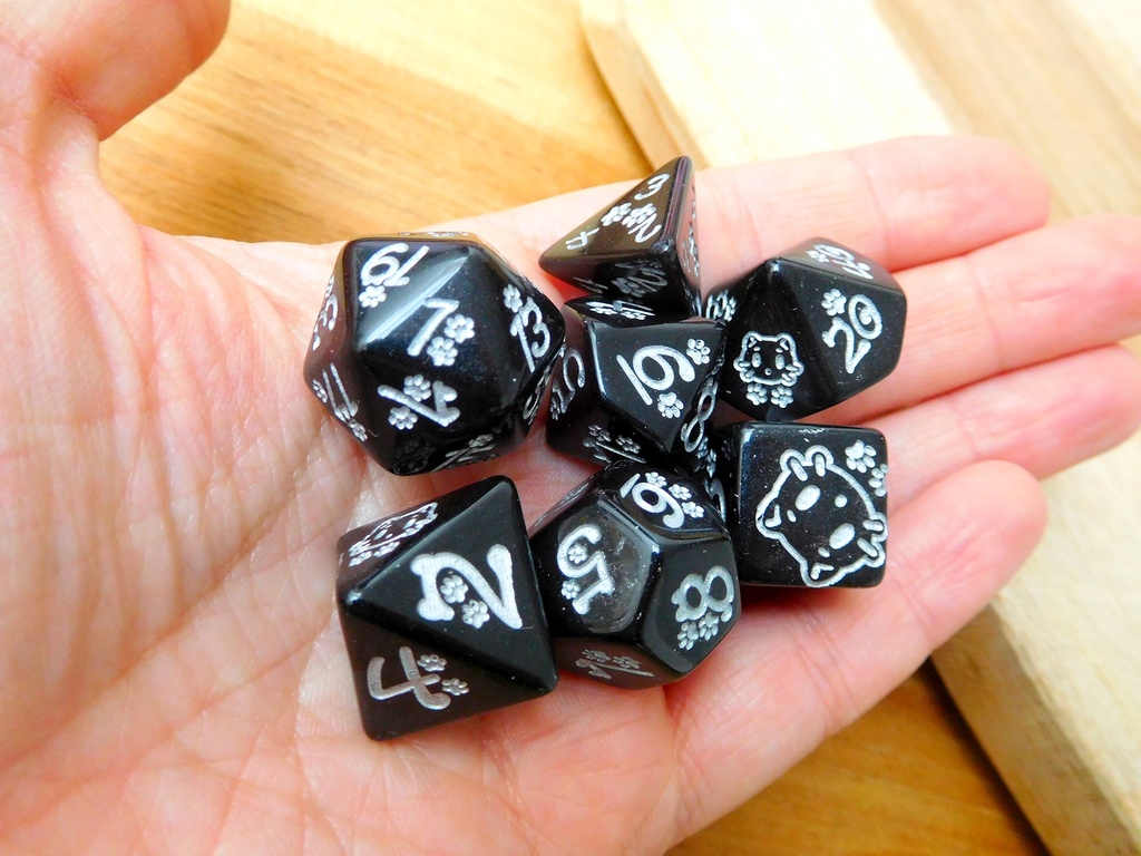 Dice Set - Kitty