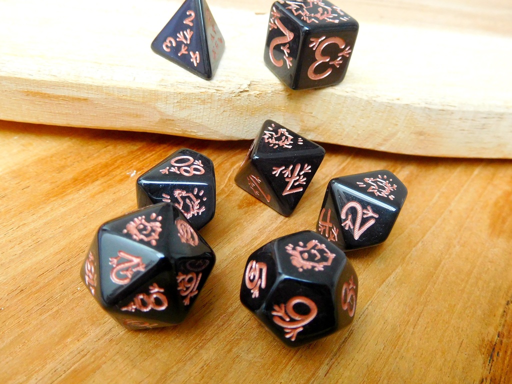 Dice Set - Chicken