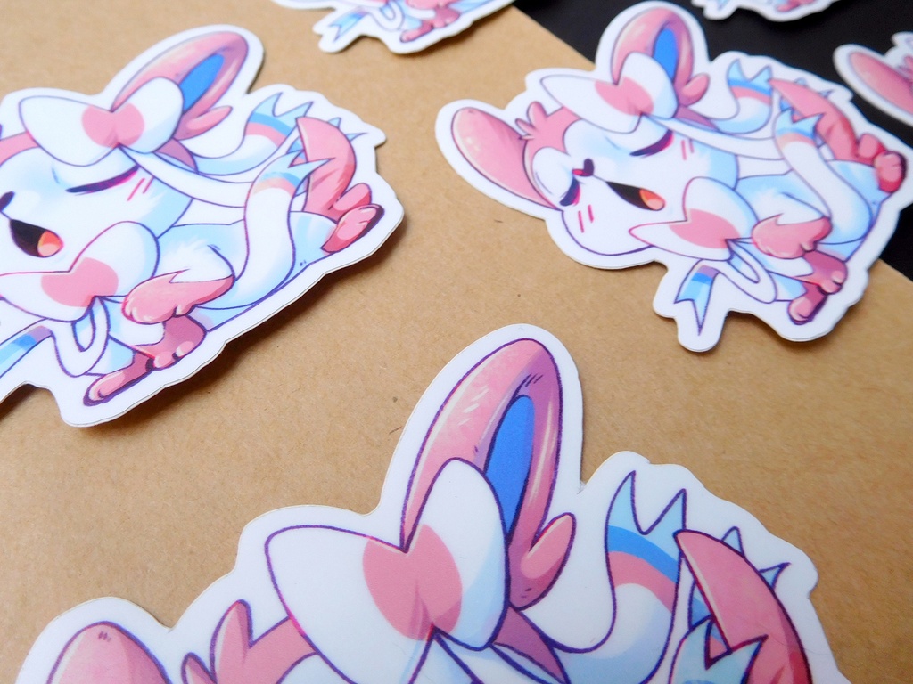 Sylveon Vinyl Sticker