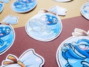 Gecqua - Pokemon starter - Generation 10 - Sticker