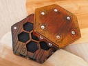Dice Tray - Burned wood Mimic