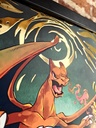 Charizard Family - Gold Foil Print - Numbered and Limited edition   