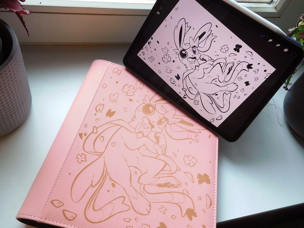 Sylveon 4 sleeves Binder