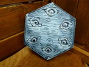 Dice Tray - Grey Googley eyed Mimic