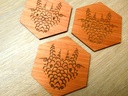 Wooden Coaster - Dragon