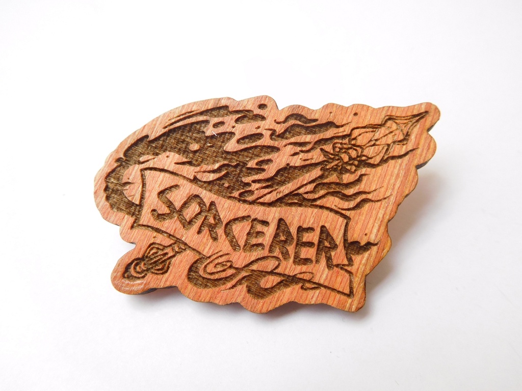 Sorcerer - Wooden Pin