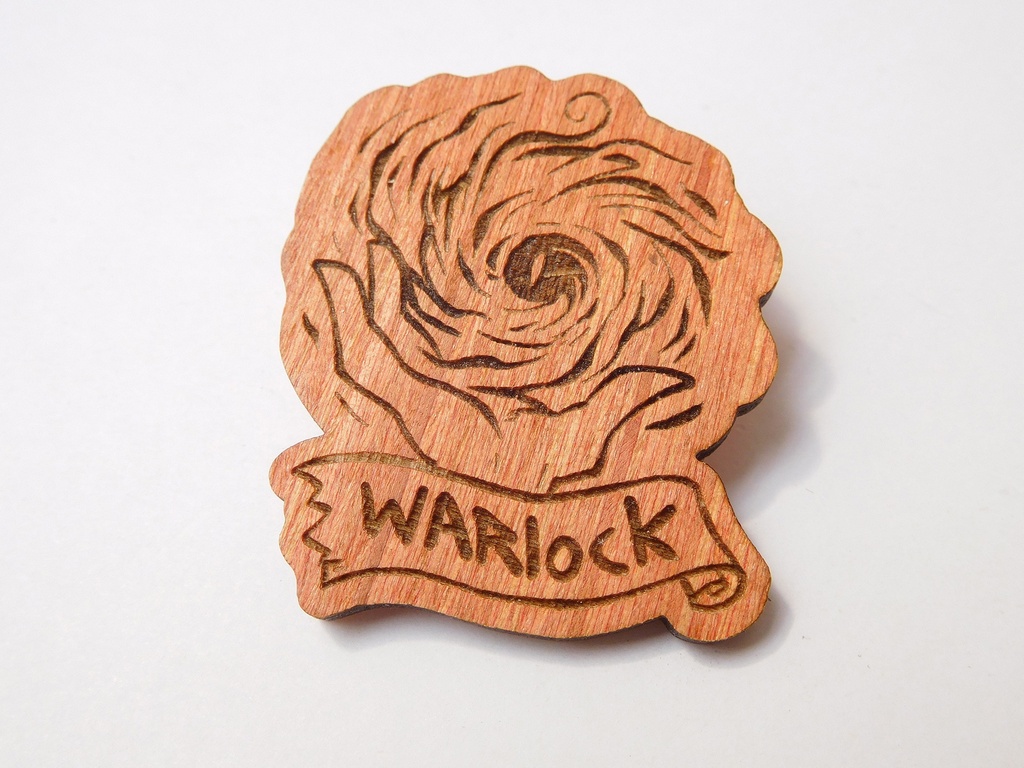 Warlock - Wooden Pin