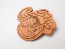 Monk - Wooden Pin