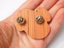 Monk - Wooden Pin