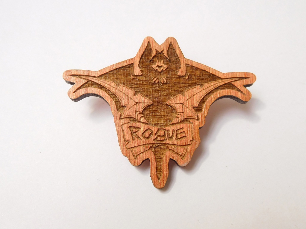 Rogue - Wooden Pin