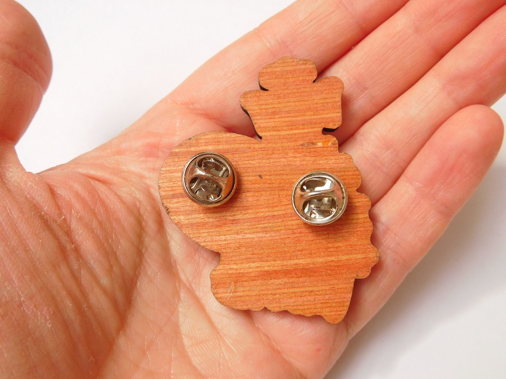 Fighter - Wooden Pin