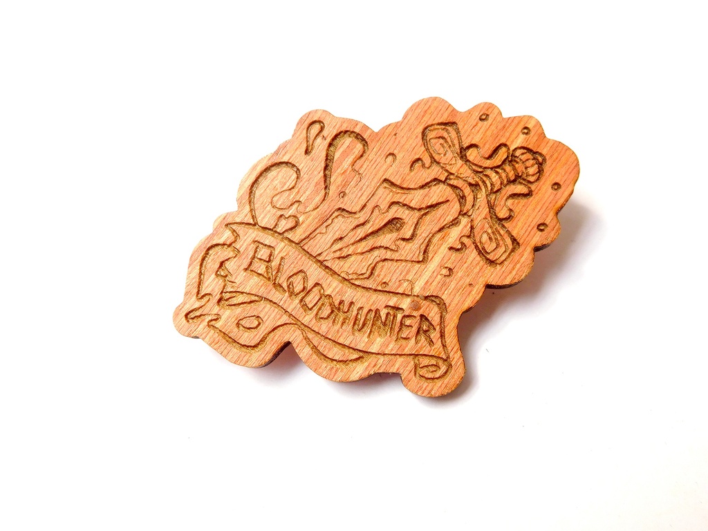 Bloodhunter - Wooden Pin
