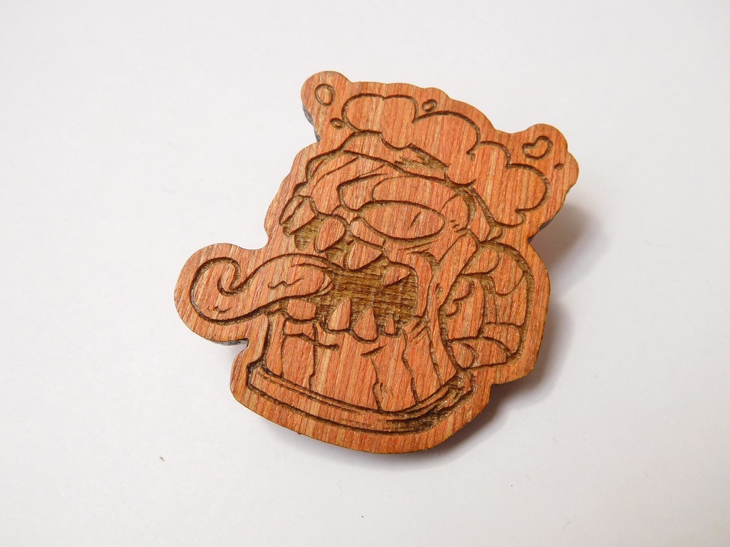 Beer Mimic - Wooden Pin