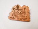 Just a Chest - Wooden Pin