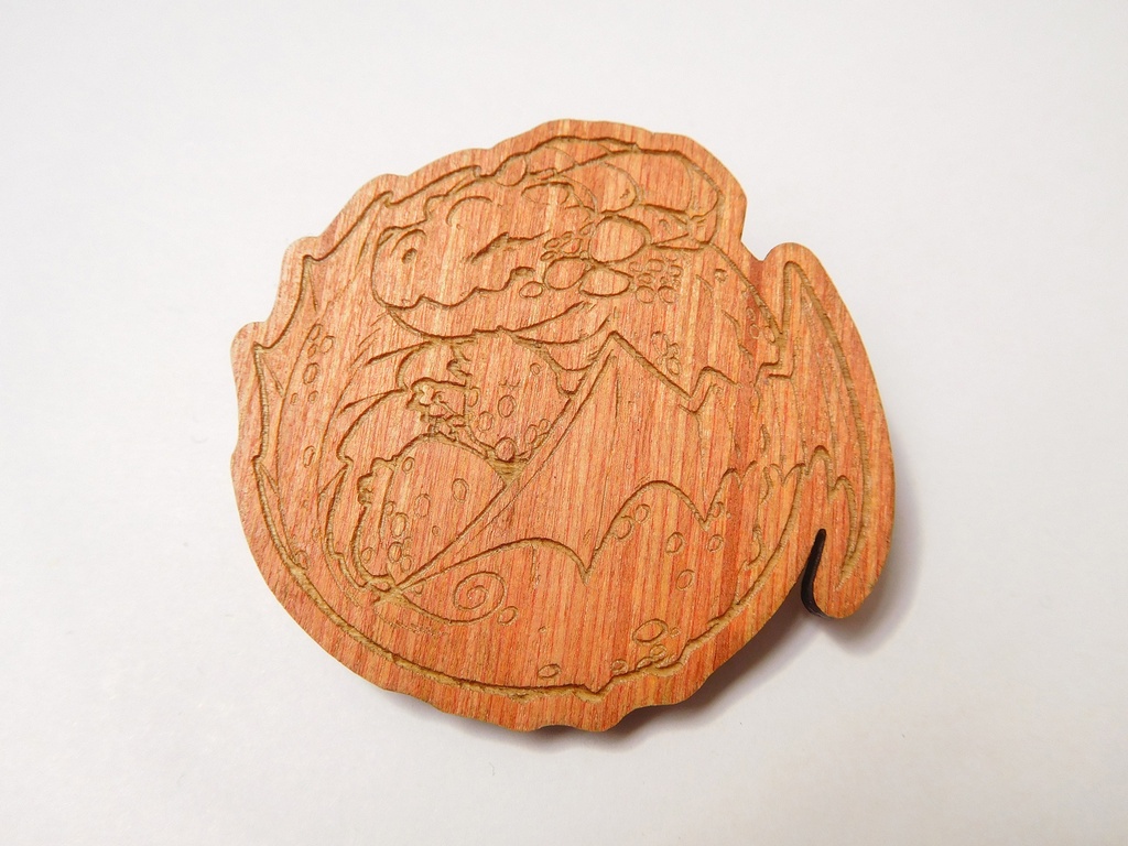 Dragon - Wooden Pin