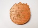 Cerberus - Wooden Pin