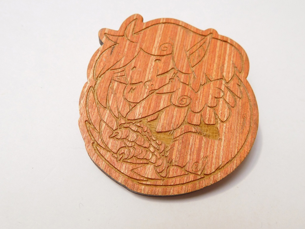 Harpy - Wooden Pin