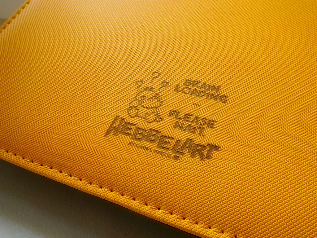 detail shot back binder