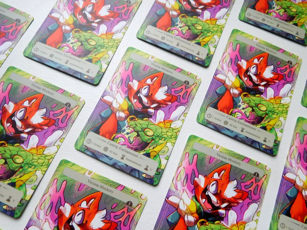 pile of dnd cards