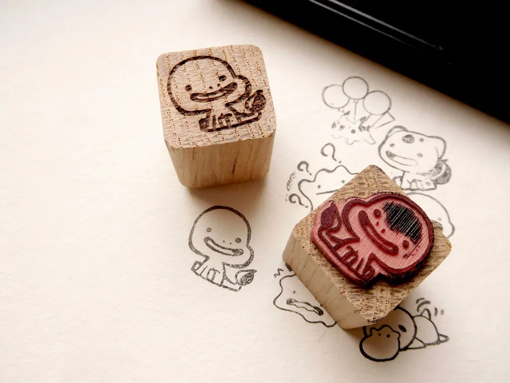 stamped stamp