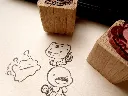 close up result of stamp