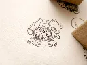 stamp result on paper