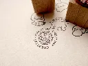 stamp result on paper