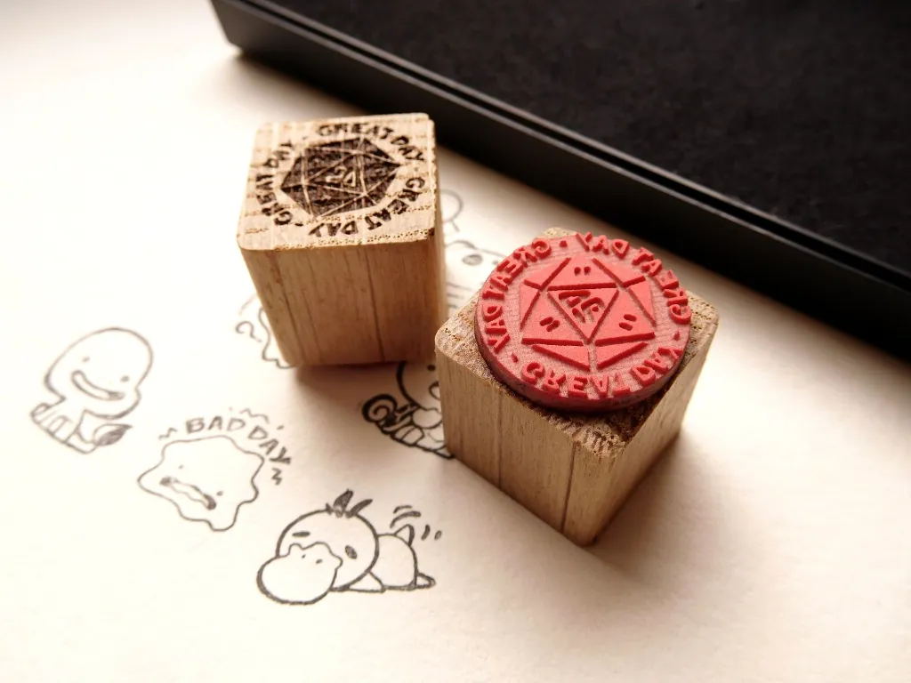 stamp detail shot
