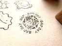 bad day stamp result on paper
