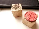 detail shot stamp