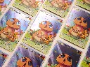 overview shot of charmander card