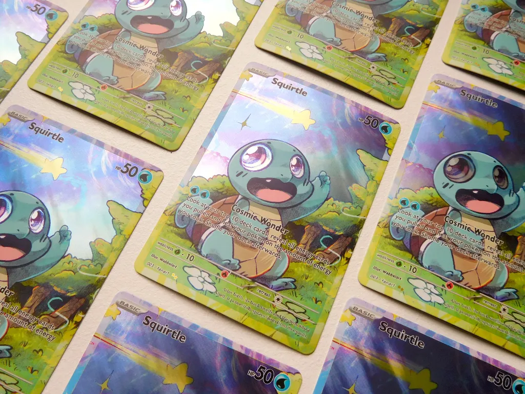 overview squirtle card