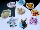 Eeveelution Set vinyl sticker