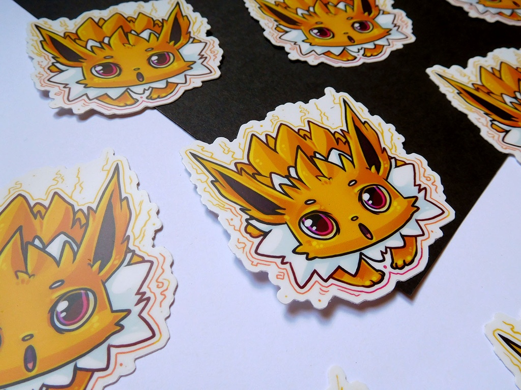 Pokemon jolteon Vinyl Sticker