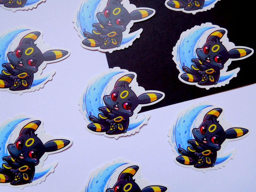 Pokemon Umbreon Vinyl Sticker