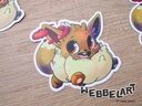 Pokemon Gigantamax Eevee Vinyl Sticker