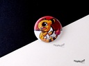 Button - Ampharos - 38mm Badge - #181