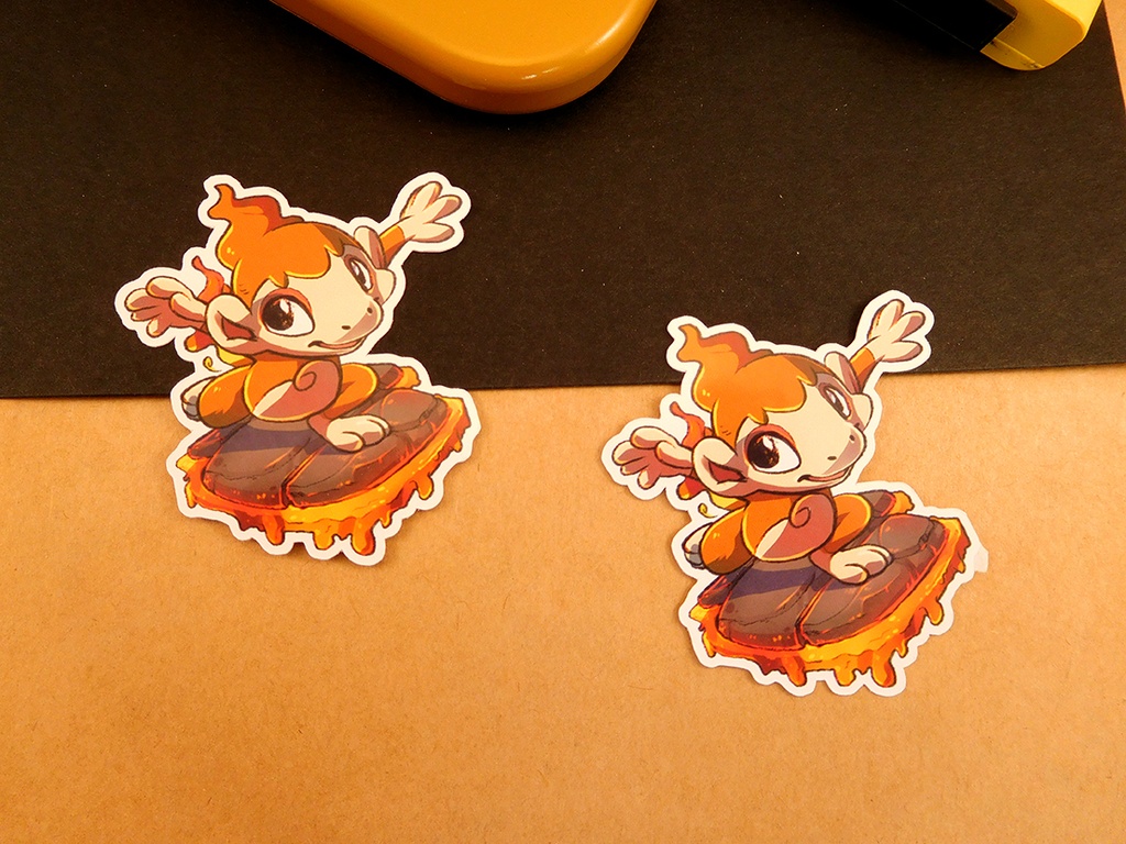 Chimchar - Pokemon Starter - Generation 4 - Sticker